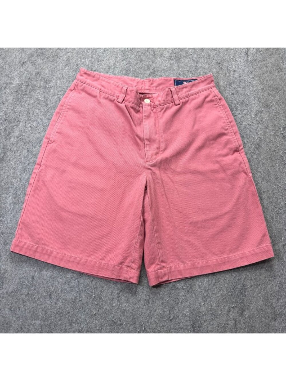 Vineyard Vines Club Shorts Men 30 Pink Twill Classic Fit 9"